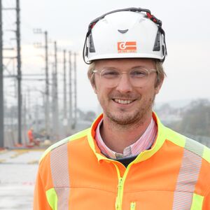 Florian Wigisser, zuständiger Projektleiter bei Leyrer + Graf.