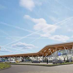 Visualisierung Flughafen Salzburg