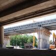 Bruecke Baustelle Autobahn