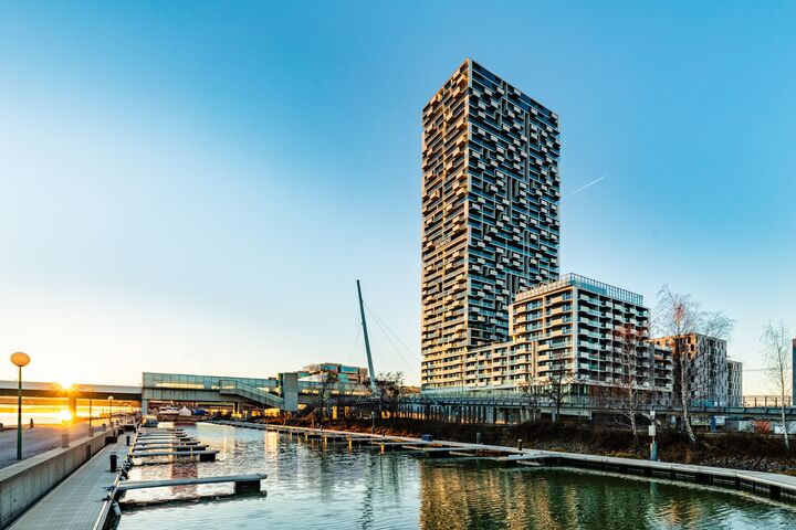 Der Marina Tower in Wien