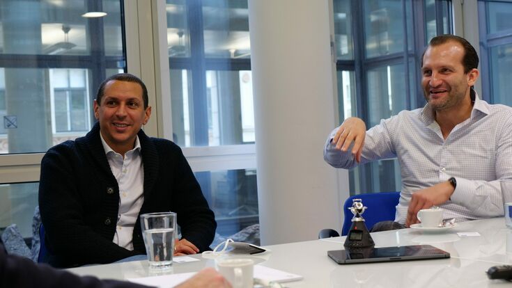 Ibrahim Imam und Sander Van de Rijdt, Planradar