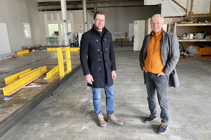 Matthias Zöhrer ud Wolfgang Walcher von Robotic Eyes