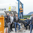 Salzburg Wohnbau Froschungsprojekt Start CO2 max. Foto: Neumayr/Leo 22.04.2022 Klaus Höckner, Walter Haas, Roland Wernik, Johannes Tiefenthaler, Clemens Deisl, Christopher Deisl, Christian Ehrensberger,