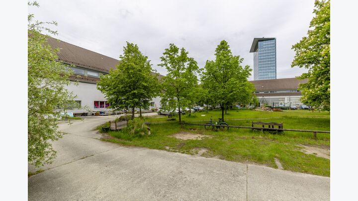 Domagkpark Muenchen woodencity