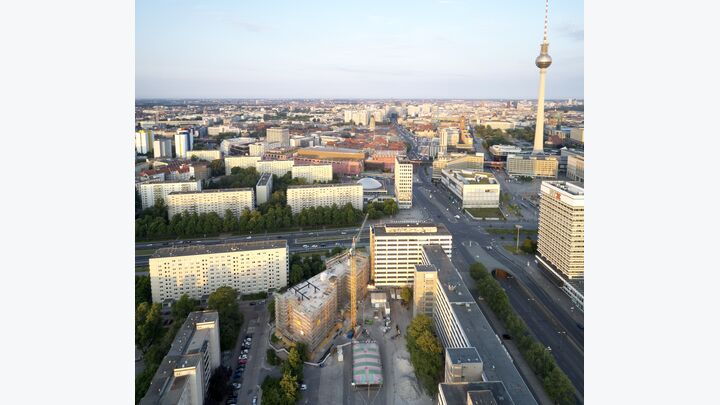 Haus der Statistik Berlin woodencity