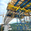 Dumanja Jaruga Brücke, Kroatien, Doka