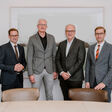 Gerald Herndlhofer (Drees & Sommer), Stefan Unterberger (PM1), Arnold Schmitzer (PM1), Philipp Gansch (Drees & Sommer).
Credit: Drees & Sommer