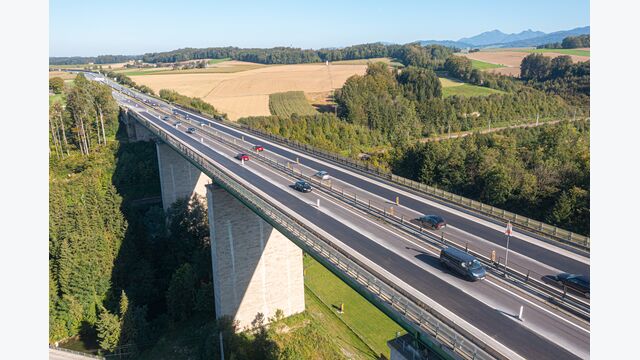 Infrastruktur Asfinag Aurachbruecke