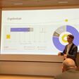 Lukas Röder bei der Präsentation des Tools