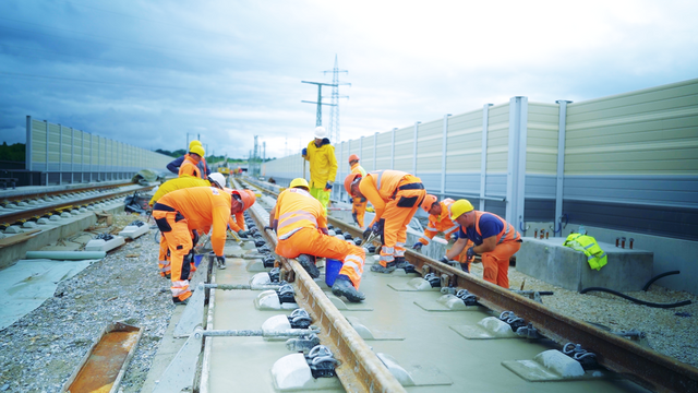 Infrasturktur solid bauwirtschaft bestof gleise
