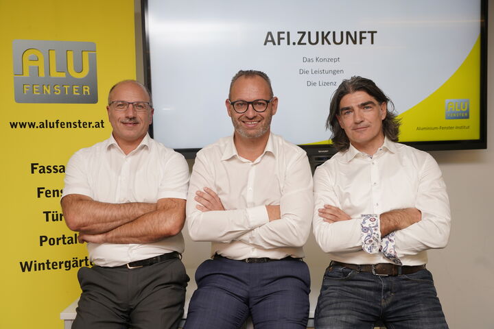 BILD zu OTS - AFI-Vorstand 2023. vlnr. Anton Resch, AFI-Beirat / Thomas Sattler, AFI-Obmann / Wilhelm Pichler, AFI-Obmann Stellvertreter