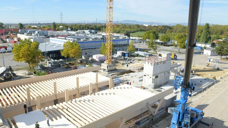 Baustelle Lehrlingscampus Wiener Linien