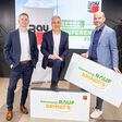 Im Bild v.l.n.r.: VKL Rudolf Ofenschiessl; GF Mag. Georg Bursik; MKL Mag. Roman Stickler