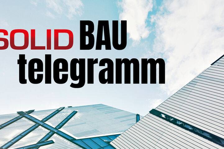 Das ist das Titelbild des Bautelegramms