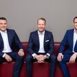 Der Vorstand von 6B47 v.l.n.r.: Christian G. Polak (COO), Sebastian G. Nitsch (CEO), Christian Mayer (CFO)