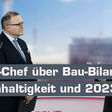 Porr-CEO Karl-Heinz Strauss im Studiogespräch über Konjunktur, Fachkräftemangel, Nachhaltigkeit