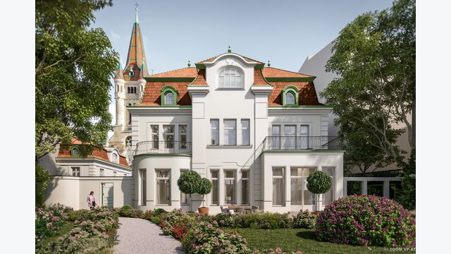 Denkmalschutz Villa Mautner außen