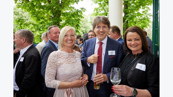 Claudia Adam Bautechpreis Empfang
