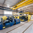 Reportagefotos vom neuen Fertigteilwerk der Habau Group in Linz.
