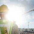 Engineers are working at building sites.