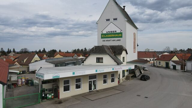 Land Mark5 Aktuelle Ansicht des Lagerhauses in Bernhardsthal