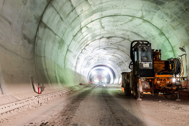 Einblick in den Brenner Basistunnel