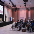 Datacon.at 2023, Marco-Xaver Bornschlegel (Strabag) bei der Eröffnung