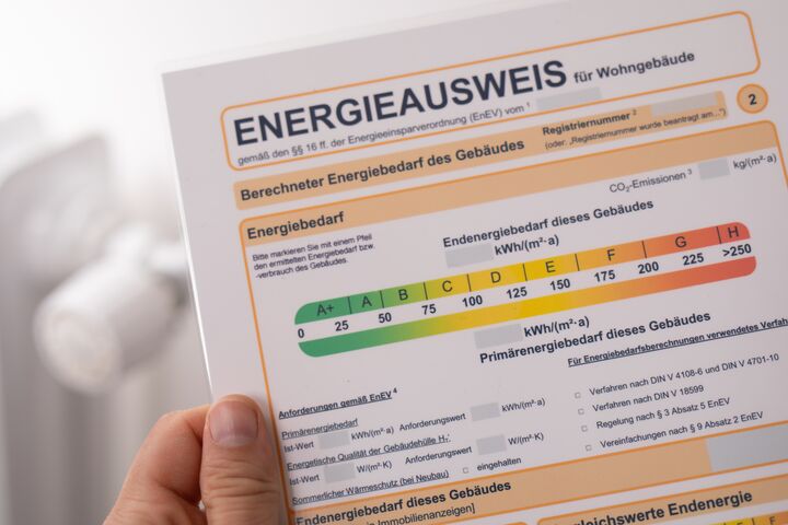 Heizung, Energieausweis, kosten, hitze, klima, haus, zuhause, thermometer, infrarot