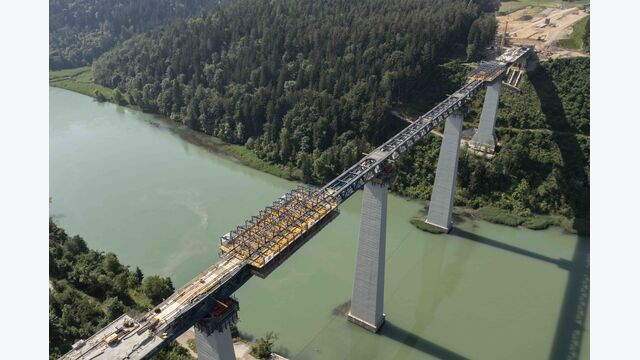 Jauntalbrücke Gesamtansicht
