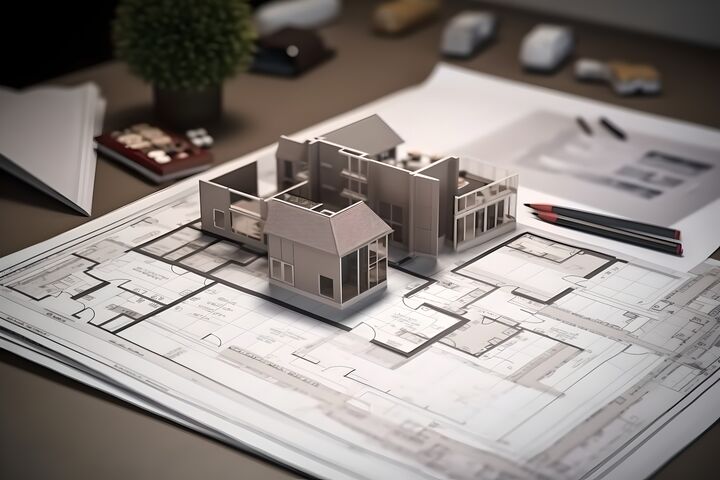 From layout plans and building permits to the solid foundations, intricate structural work, rising framework, roofing, and the final exterior. A visual narrative of construction, where each phase contributes to the realization of a remarkable edifice
