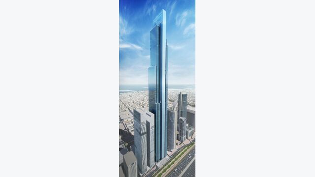 Azizi Tower Rendering