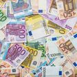 background of all euro bills for dwsing