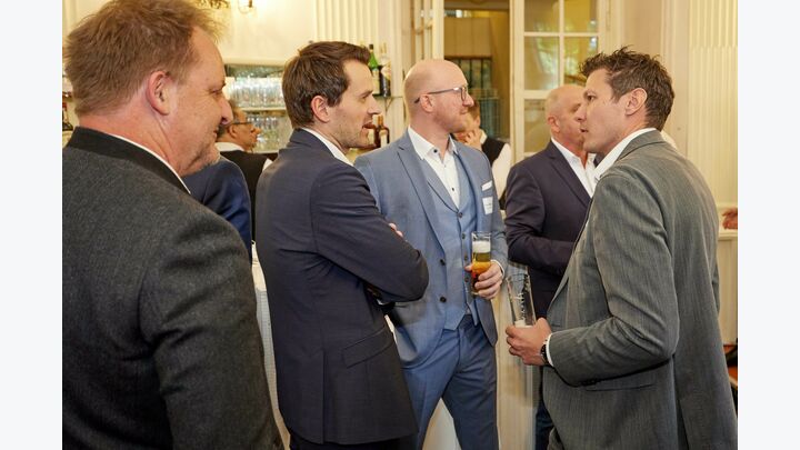 Austrotherm-Chef Heimo Pascher, Zeppelin Rental-Geschäftsführer Dominik Müller und Christoph Weber (Horvath Unternehmensberatung und Partner von Solid bei hochrangigen Executive Talks)