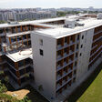 Holzgebäude Singapur