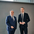Dr. Josef Fiala, Mag. Hartwig Hufnagl, Vorstand, Vorstandsdirektor, Vorstandsdirektoren, Portrait, Doppelportrait, gemeinsam,
