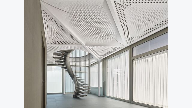 Die digitale Betontreppe beim STEP2 an der EMPA