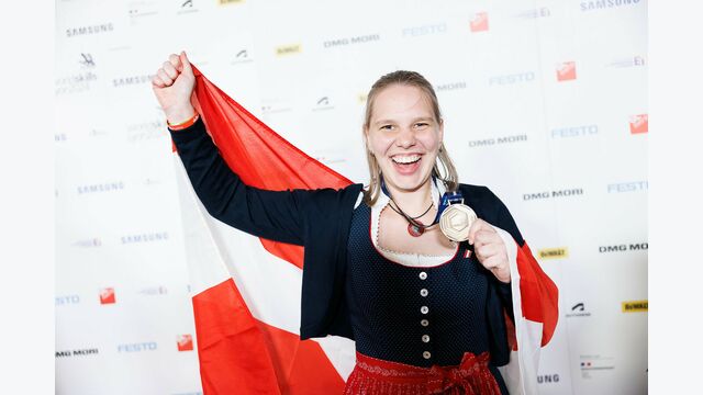 Magdalena Rath holte Bronze bei den World Skills