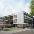 Rendering Bürogebäude Graf-Holztechnik