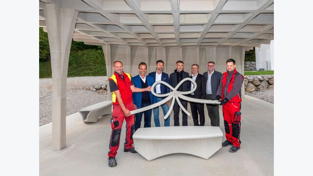 Baumit Gruppe Pavillon 3D Druck