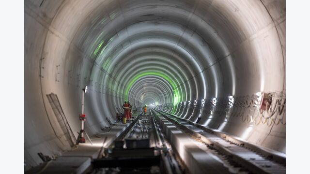 Einblick Koralmtunnel