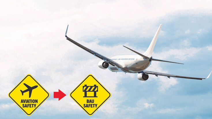 Flugzeug Aviaton Safety Bau Safety