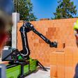 Ziegelroboter im Einsatz