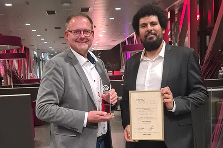 Überreichung Award