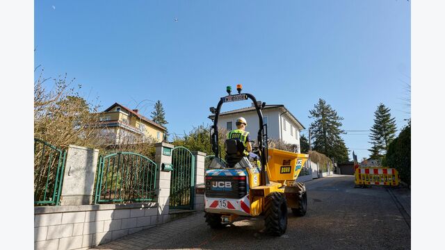 Baustellenfahrzeug
