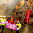 Strin. Sima: ?Tunnelbohrmaschine Debohra" am Augustinplatz