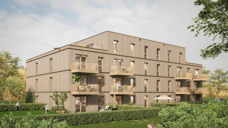 Modulhaus von Strabag