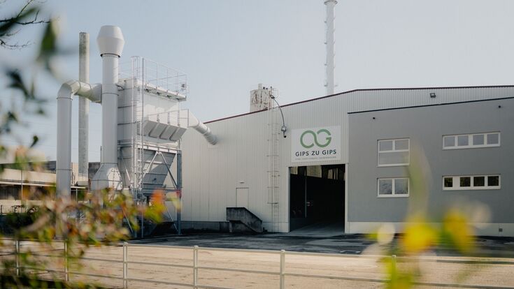 Gips zu Gips Recyclingwerk Stockerau