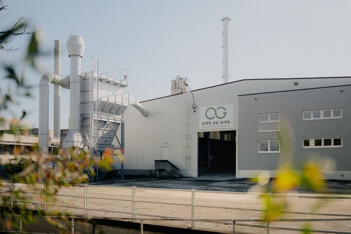 Gips zu Gips Recyclingwerk Stockerau