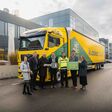 Doka grüner LKW