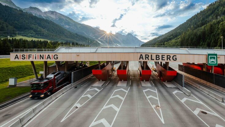 Mautstelle Arlberg